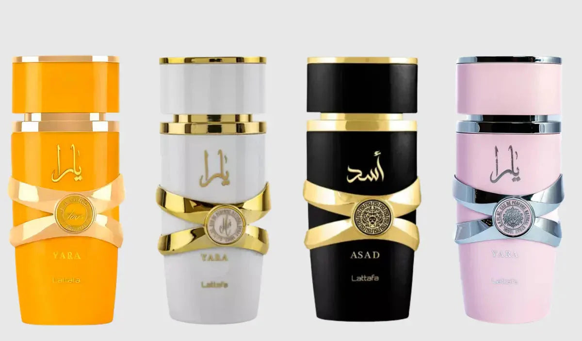 4 parfüümi komplekt | Asad, Yara, Yara Tous, Yara Moi 100ml