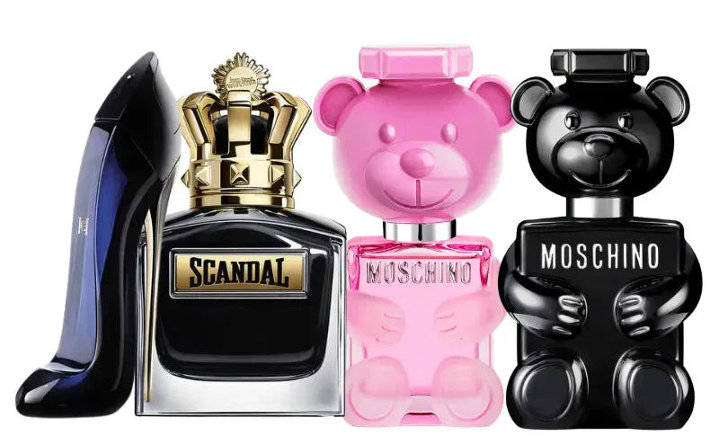4 parfüümi komplekt | Toy Boy, Scandal Man, Toy 2 Bubble Gum, Good Girl