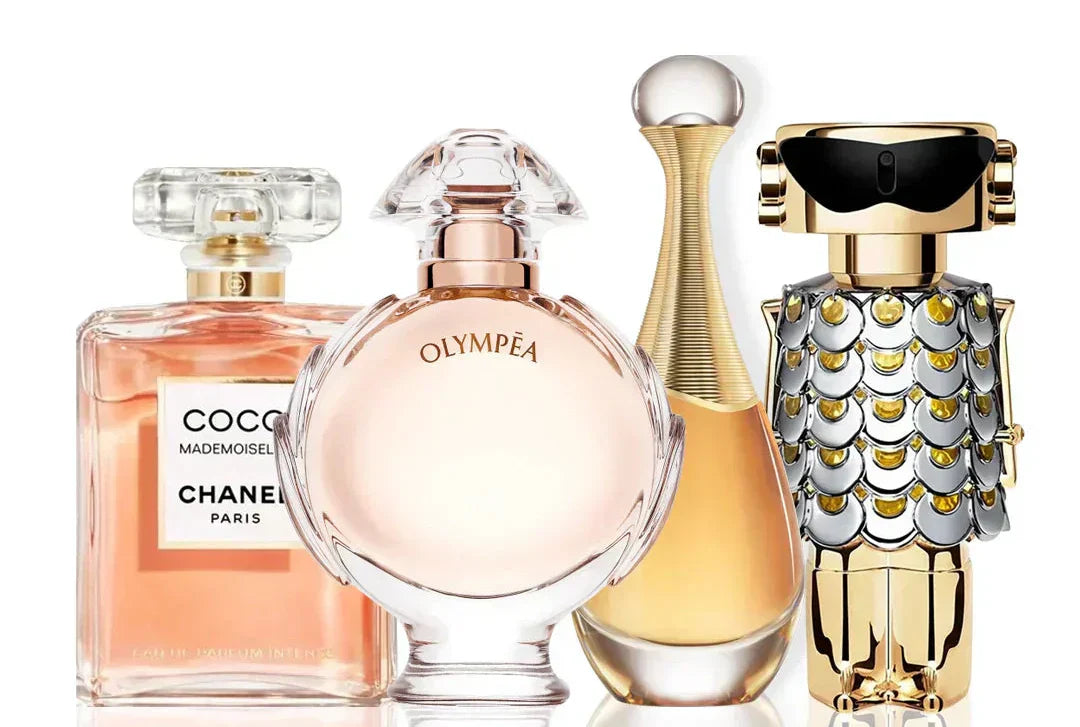 4 parfüümi komplekt | Coco Chanel + Olympea + J'Adore + Fame 100 ml