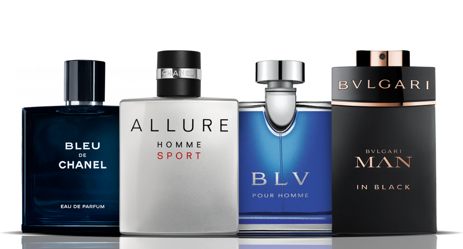4 parfüümi komplekt | Bleu de Chanel + Allure Sport + BLV + Bvlgari Man in Black 100ML