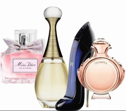 4 parfüümi komplekt | Miss Dior + J'adore + Good Girl + Olympéa – 100 ml